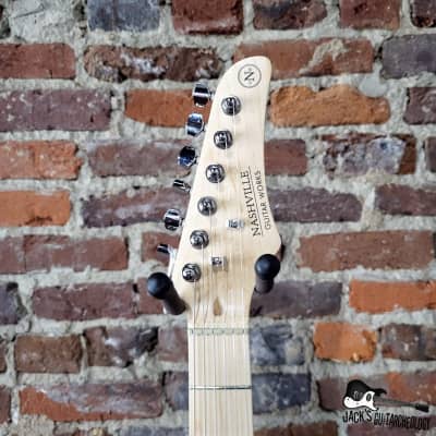 Nashville Guitar Works Custom T-Style Electric Guitar (2022 - Nitro Bubblegum) image 4