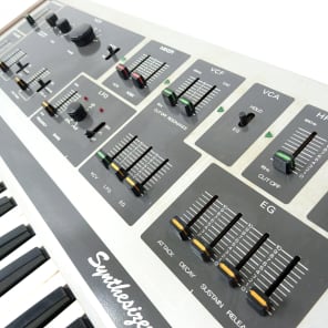 Teisco Synthesizer 60F S-60F Vintage Analog Mono Synth RARE! Working Arp Kawai S60F s-110f image 8