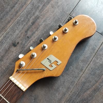 1960's Guyatone LG-65T Vintage Electric Guitar (Sunburst) image 6