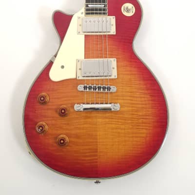 Agile AL-3200MCC Left Handed Cherry Sunburst Flame Electric Guitar image 1