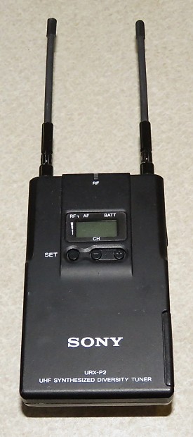 Sony URX-P2 / UTX-B2 Wireless Lavalier Microphone System