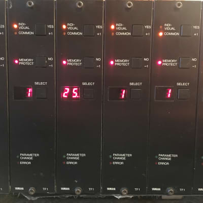 Yamaha TX816 - 8 DX7's in a rack - RECAPPED, NEW BATTERIES image 3