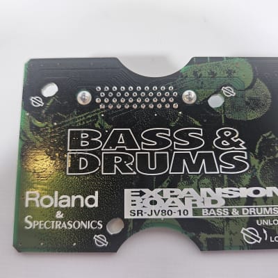 Roland SR-JV80-10 Bass and Drums Expansion Board | Reverb