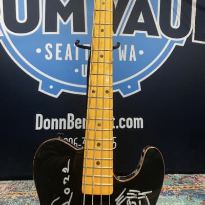 Tom Hamilton's Aerosmith, Custom Made G&L, ASAT Telecaster Bass (TH2 #5) SIGNED! PLUS Stage Worn Leather Pants! AUTHENTICATED! image 17
