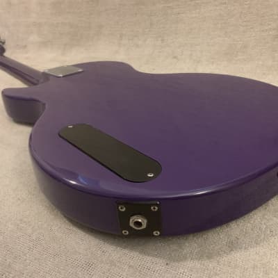 2004 Epiphone Collegiate Les Paul Junior LSU Louisiana State University Tiger Guitar Purple & Yellow Officially Licensed + Original Gig Bag image 23