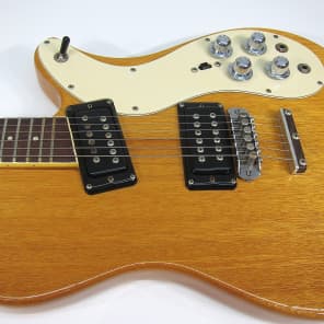 Vintage 1972-1973 Mosrite 350 Stereo Solid Body Electric Guitar Natural Mahogany Clean All Original! image 10