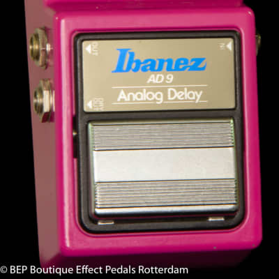 Ibanez AD-9 Analog Delay 1983 Japan s/n 363318 , MN3205 chip and JRC4558D op amp image 3