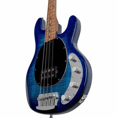 STERLING BY MUSIC MAN RAY34FM-NBL-M2 StingRay34 - Neptune Blue image 7