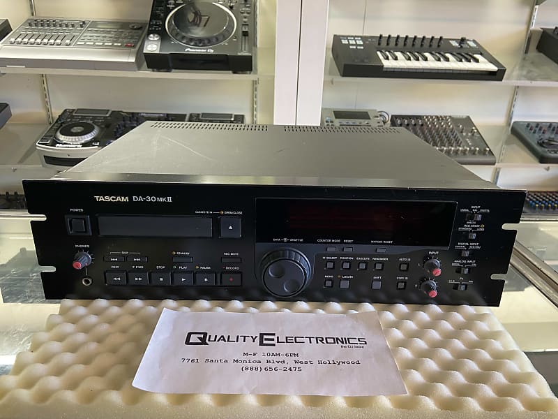 TASCAM DA30MKII DAT Machine Reverb