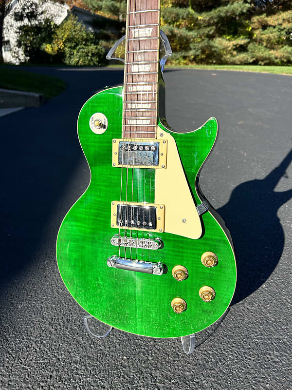 IYV Les Paul 2023 - Emerald green flame maple | Reverb