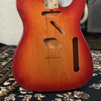 MJT VTT Telecaster Body - Sienna Sunburst - Medium Relic | Reverb