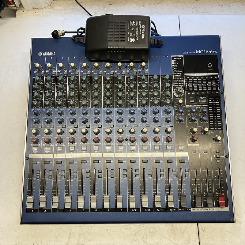 Yamaha MG16/6FX 16Channel 6Bus Analog Mixer with FX Reverb