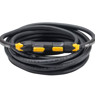 Elite Core Genuine Neutrik | PowerCON True1 Male to Female | 12 AWG Extension Cable | 15' Ft | PC12-TFTM-15 | Made in the USA image 4