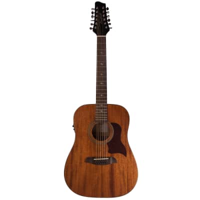Sawtooth Mahogany Series 12-String Acoustic-Electric Dreadnought Guitar image 2