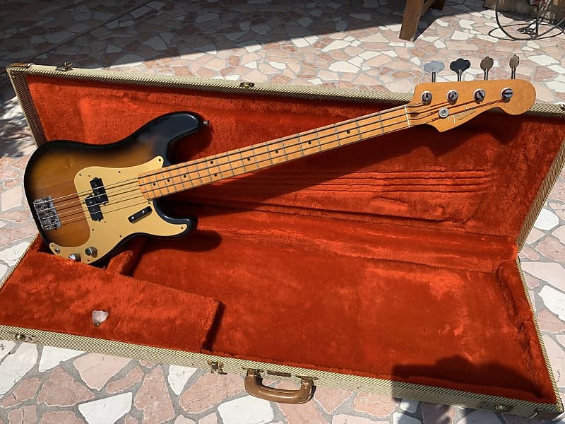 Fender Precision Bass FULLERTON ERA American Vintage Reissue '57 - 1983 - sunburst image 1