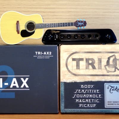 Takamine TRI-AX 2 Acoustic Guitar Pickup CTP1 CTP2 CTP3 Modified 