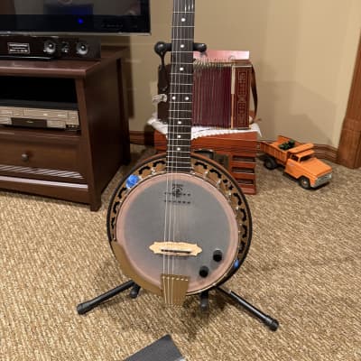 Deering Phoenix Acoustic/Electric 6 String Banjo Phoenix Electric 6 String 2020’s image 5