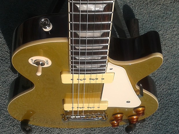 Epiphone Les Paul '56 Reissue Goldtop Electric Guitar with | Reverb