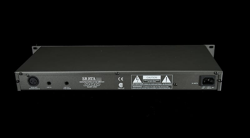 DOD SR RTA Realtime Audio Analyzer w/Mic and Power Cable