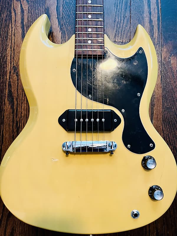 epiphone sg jr エピフォン SG jr TVイエロー Epiphone SG Junior Jr. TV Yellow Custom Shop Limited Edition