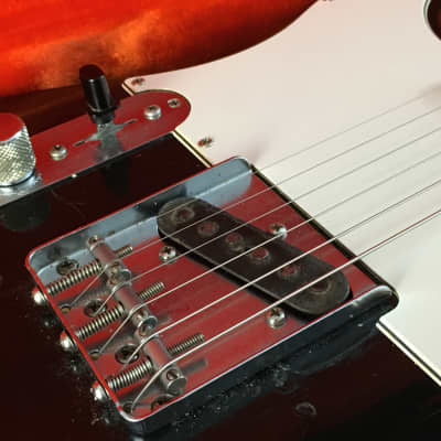 LEFTY! Vintage 1972 Fender USA Telecaster Custom Color Black Nitro Guitar Flamey Maple Neck Tele Relic Left HSC 7.2lb! image 22
