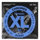 D'Addario ECG25 XL Chromes Flatwound Electric Guitar Strings, Light Gauge 12-53