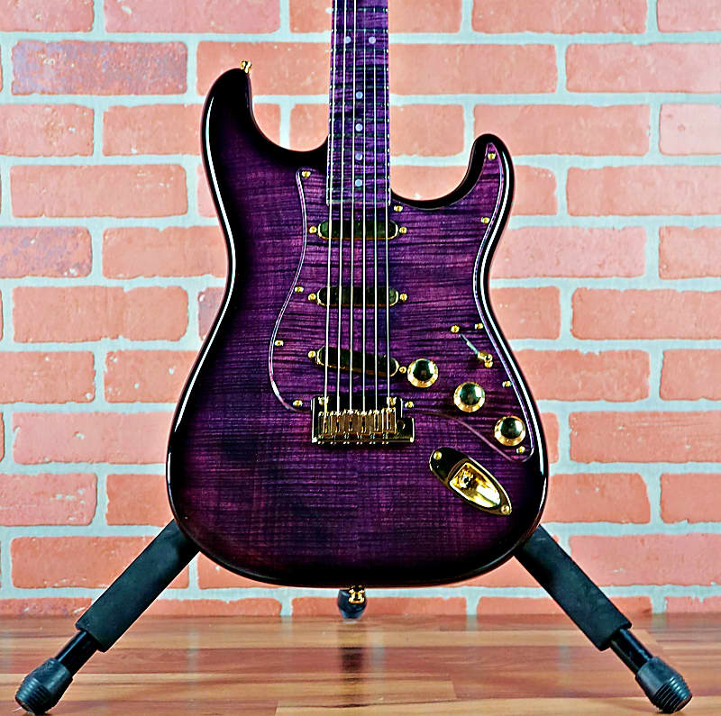 Purple fender top
