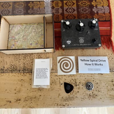 Reverb.com listing, price, conditions, and images for spiral-electric-fx-yellow-spiral-drive