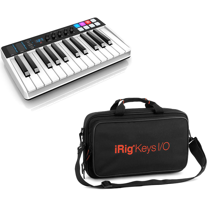IK Multimedia iRig Keys I/O 25 + Gig Bag | Reverb