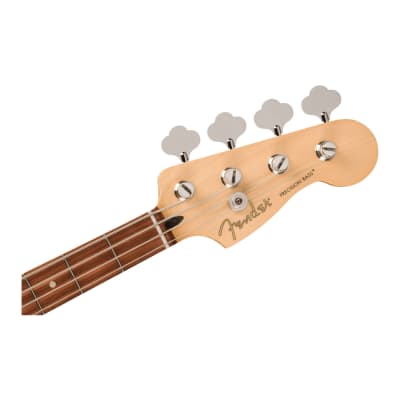 Fender Player Precision 4-String Right-Handed Bass Guitar with Maple Neck, Pau Ferro Fingerboard, Alder Body and Player Series Alnico 5 Split Single-Pickups (Candy Apple Red) image 5
