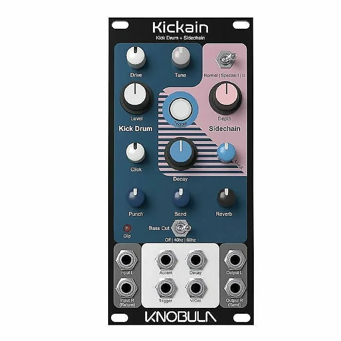 Knobula Kickain Kick Drum & Sidechain Eurorack Module image 1