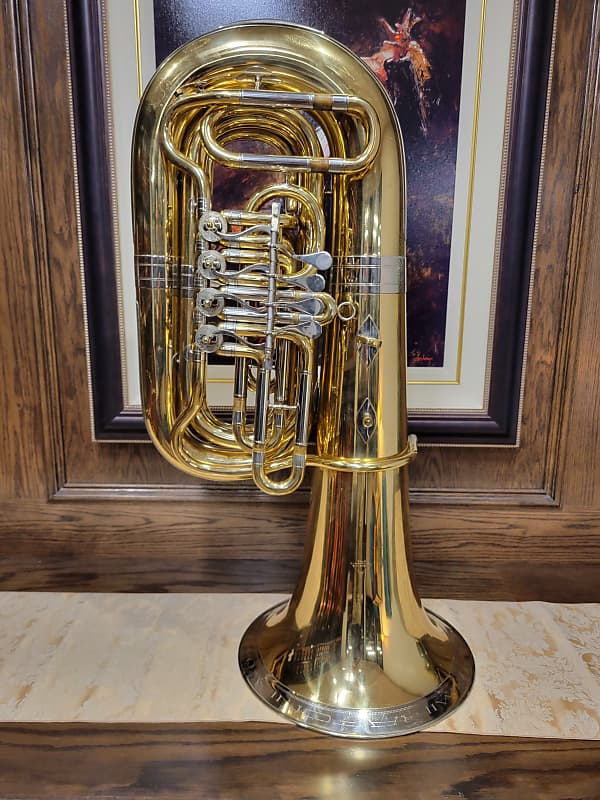 Stagg Bb Tuba w/4 Rotary Valves Lv-bt5705