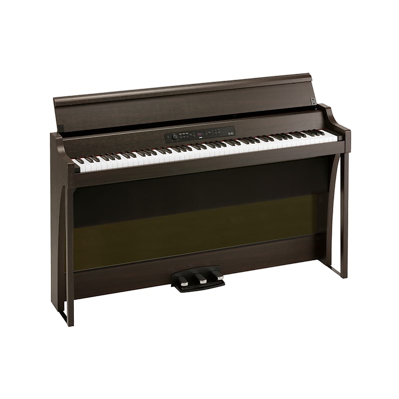 Korg G1B Air 88-Key Digital Home Piano, Multiple-Layer Samples, Bluetooth, Brown image 1