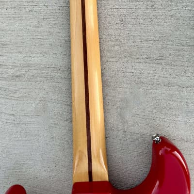 Squier Stratocaster by Fender Japan E Series 80's MIJ Electric Guitar Dakota Red image 12
