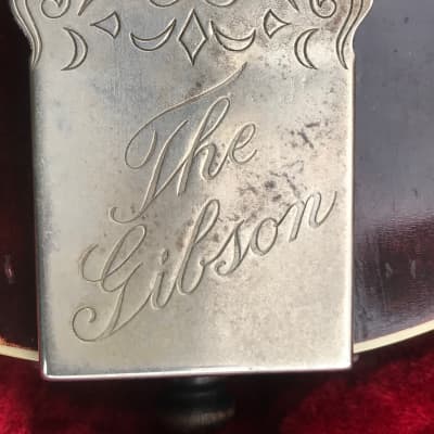 1920 Gibson F-4 w/original case image 8