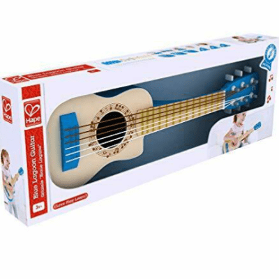 Hape Kid's Flame First Musical Guitar Blue For Children Kid New Model 2022, Fair Price image 3