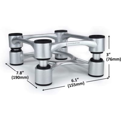 IsoAcoustics Aperta Speaker Stands, Pair (Aluminum) image 3