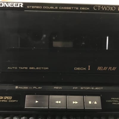 Pioneer CT-W310 1992 Black image 3