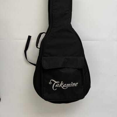 Takamine Classical Cutaway Acoustic Guitar with preamp, electric-profile slim neck image 19