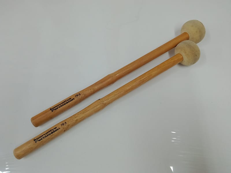 Innovative Percussion FB-3 Field Series Marching Bass Drum Mallets - Large image 1