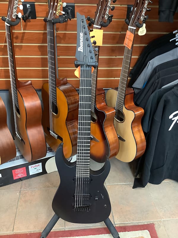 ギター Ibanez Iron Label RGIXL7 Black Flat Ibanez Iron Label RGIXL7 - Black Flat | Sweetwater
