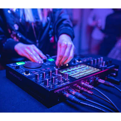 Denon DJ PRIME GO 2-Deck Rechargeable Portable DJ System w Black Flight Case image 15