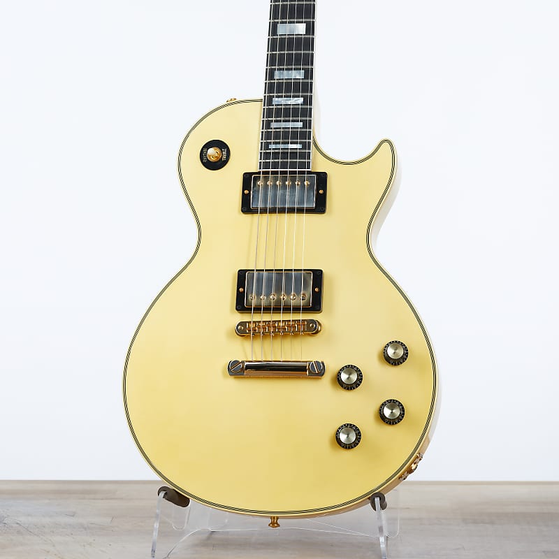 Gibson Les Paul Custom VOS, Classic Vintage White | Modified image 1