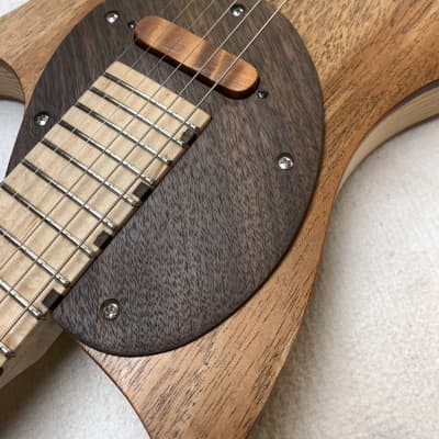 Malinoski Tulip #452 Luthier Built Handwound HB Passive Piezo Beautiful Guitar image 9