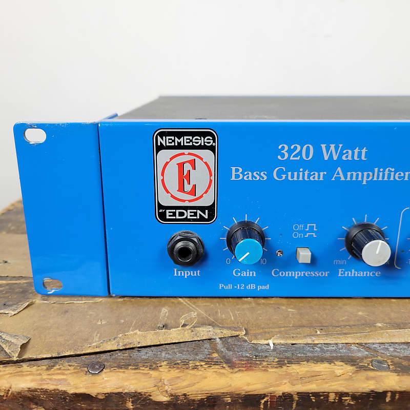 Eden Nemesis NA-320 Bass Amp - Blue | Reverb