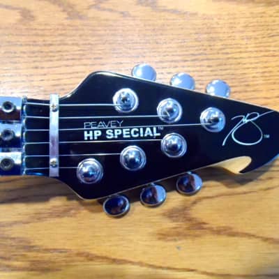 Peavey HP Special Custom Graffiti Graphic Art Paint Drip Edition Hartley Peavey Signature Series Floyd Rose 3 Pickup Humbucker Single Coil Whammy Tremolo Bar Tremelo One-of-a-kind Electric Guitar image 12