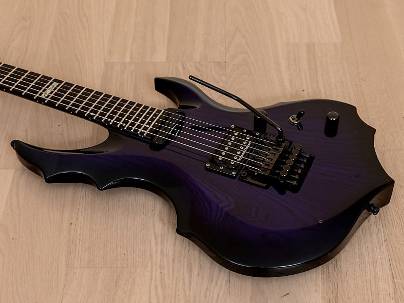 2000 ESP Forest-GT Electric Guitar See Thru Purple Japan w/ Seymour Duncan  SHR-1 & TB-4