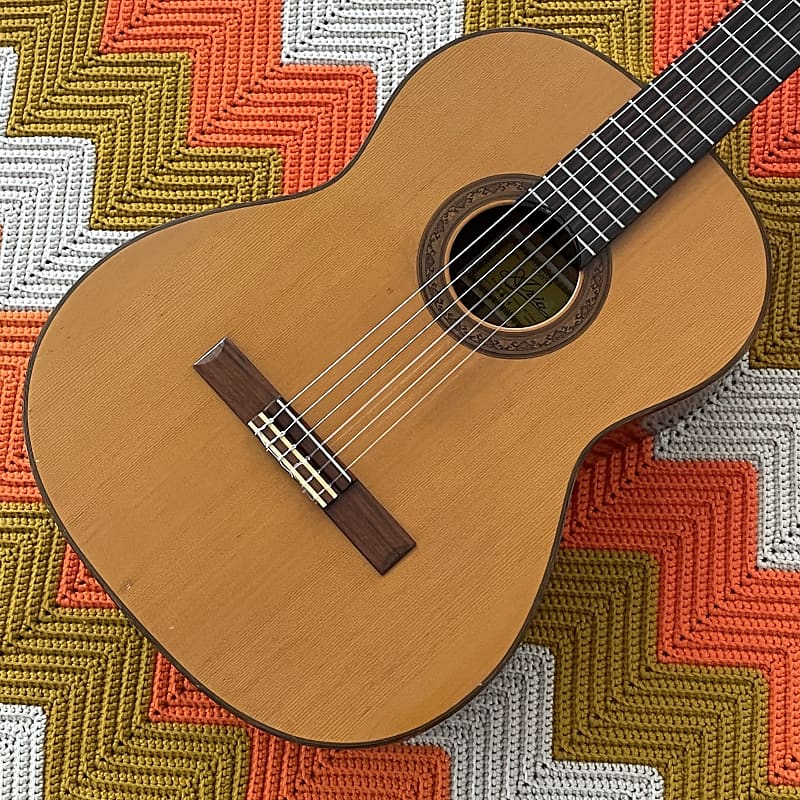 Aria A554 Classical Guitar - 1969 Made in Japan 🇯🇵! - Early Generation Yellow Label! - image 1