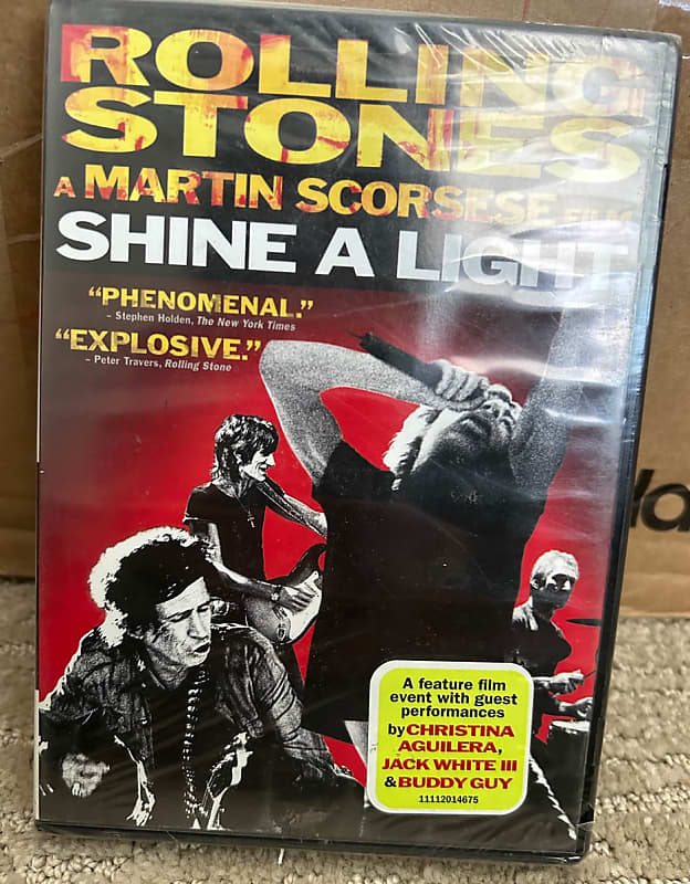 Rolling Stones Shine a Light Martin Scorsese Music Documentary Movie DVD  Video