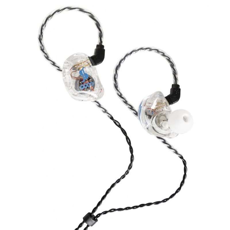 Stagg 4 Driver In Ear Stage Monitor Headphones - Clear image 1